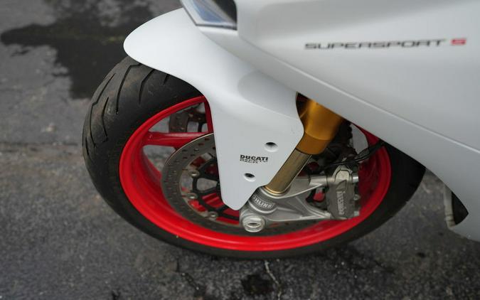 2018 Ducati SuperSport S White Silk