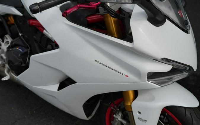 2018 Ducati SuperSport S White Silk