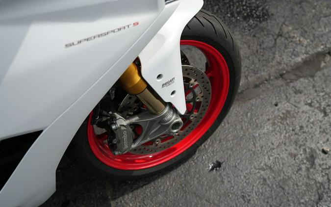 2018 Ducati SuperSport S White Silk