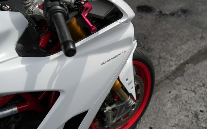 2018 Ducati SuperSport S White Silk