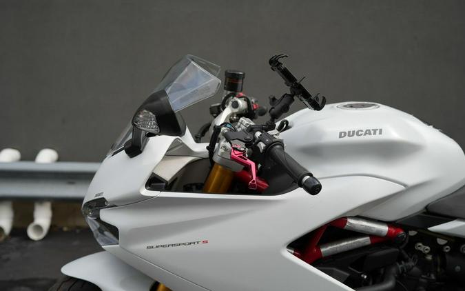 2018 Ducati SuperSport S White Silk