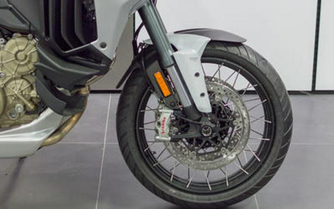 2023 Ducati Multistrada V4S Iceberg White - Spoked Wheels