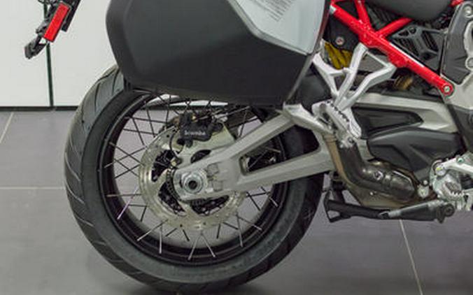 2023 Ducati Multistrada V4S Iceberg White - Spoked Wheels