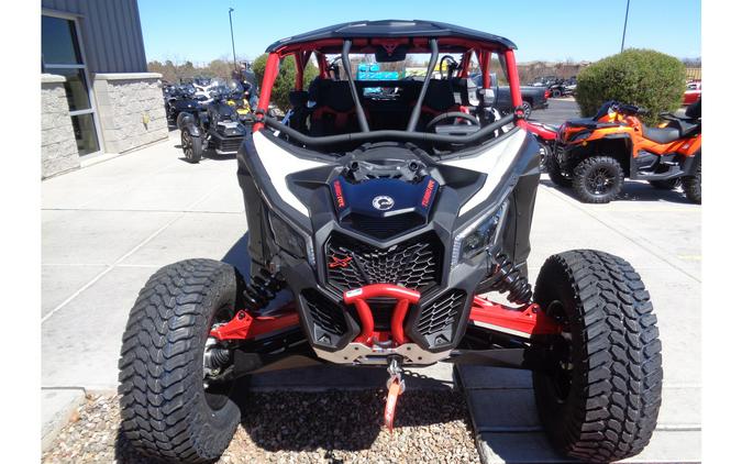 2024 Can-Am Maverick X3 Max X RC Turbo RR White & Red