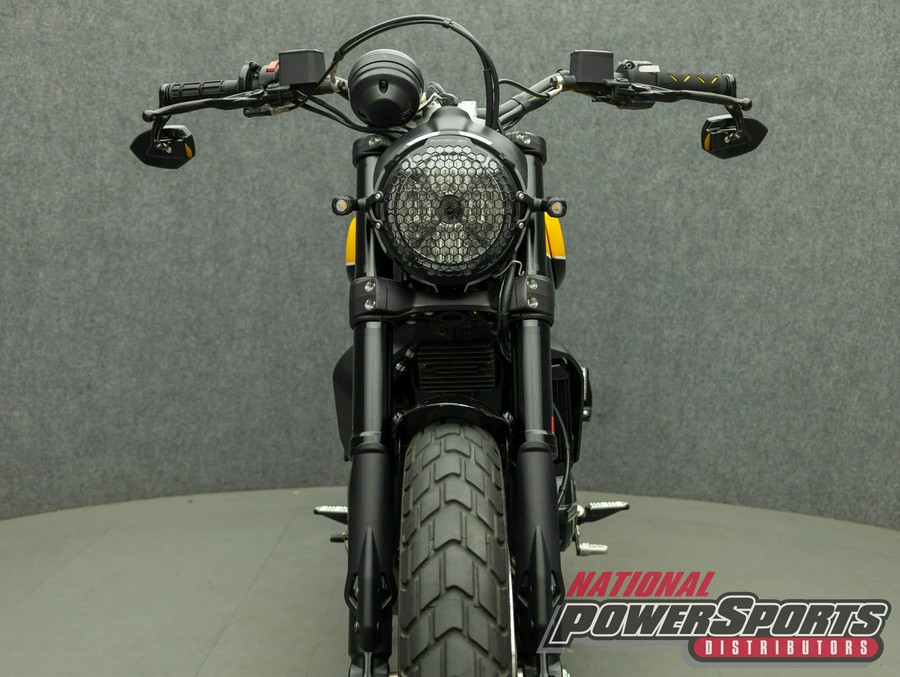 2019 DUCATI SCRAMBLER FULL THROTTLE 800 W/ABS