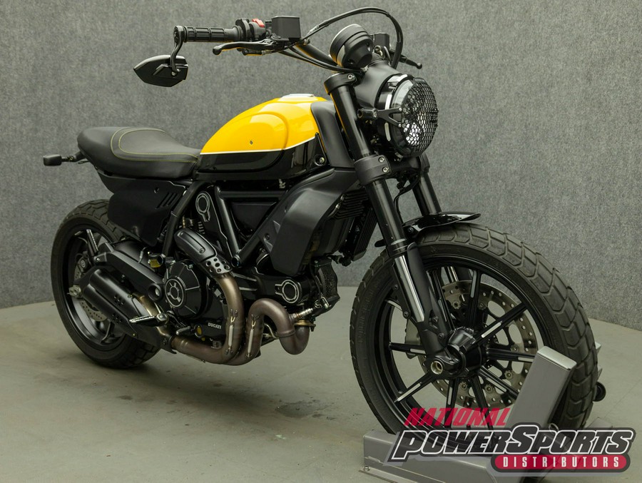 2019 DUCATI SCRAMBLER FULL THROTTLE 800 W/ABS