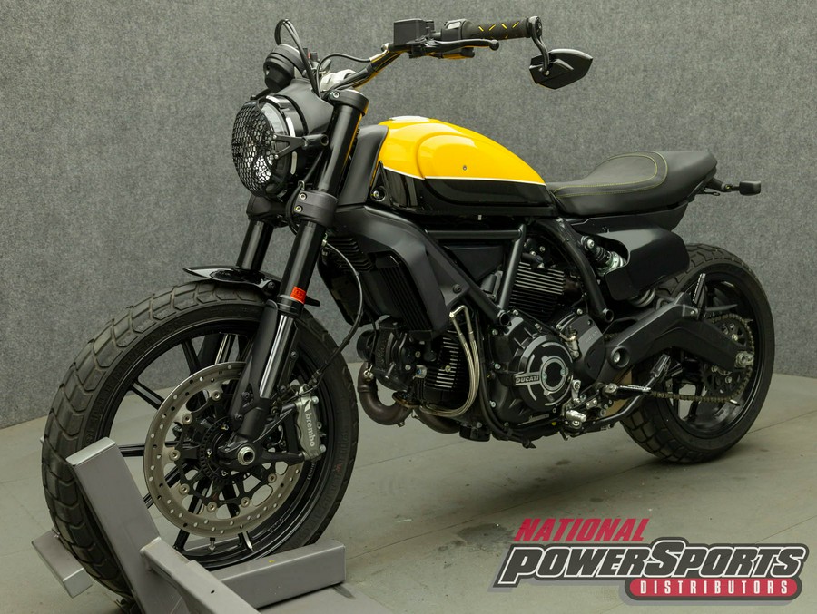 2019 DUCATI SCRAMBLER FULL THROTTLE 800 W/ABS