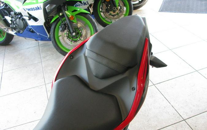 2024 Kawasaki Ninja® 500 ABS Passion Red/Metallic Flat Spark Black