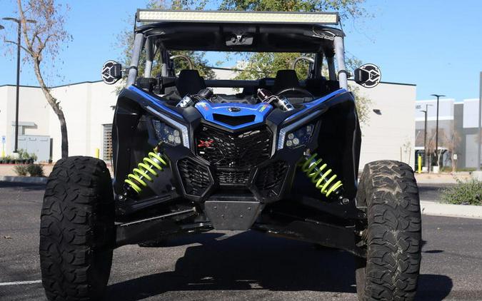 2020 Can-Am® Maverick™ X3 MAX X™ rs Turbo RR Hyper Silver, Intense Blue & Manta Green