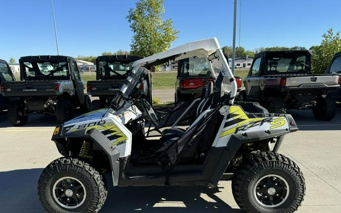 2014 Polaris® RZR® S 800 EPS White Lightning LE