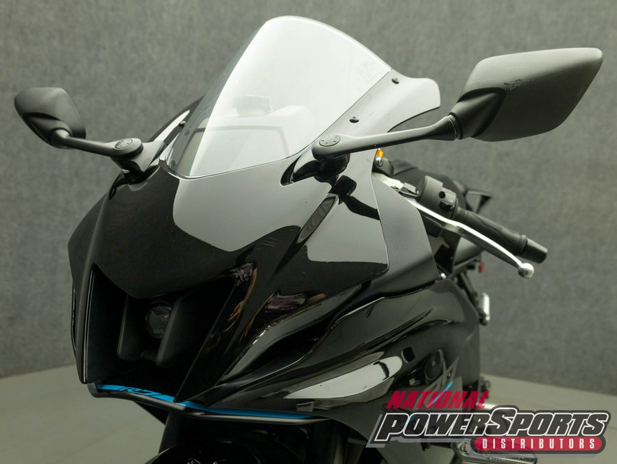 2022 YAMAHA YZFR7 700 W/ABS