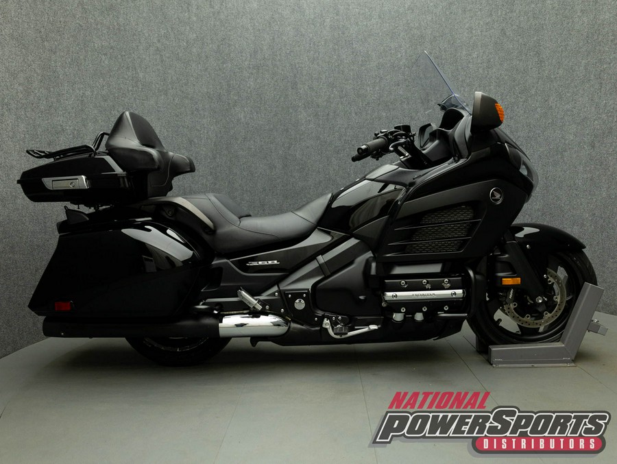 2013 HONDA GL1800 GOLDWING 1800 F6B DELUXE