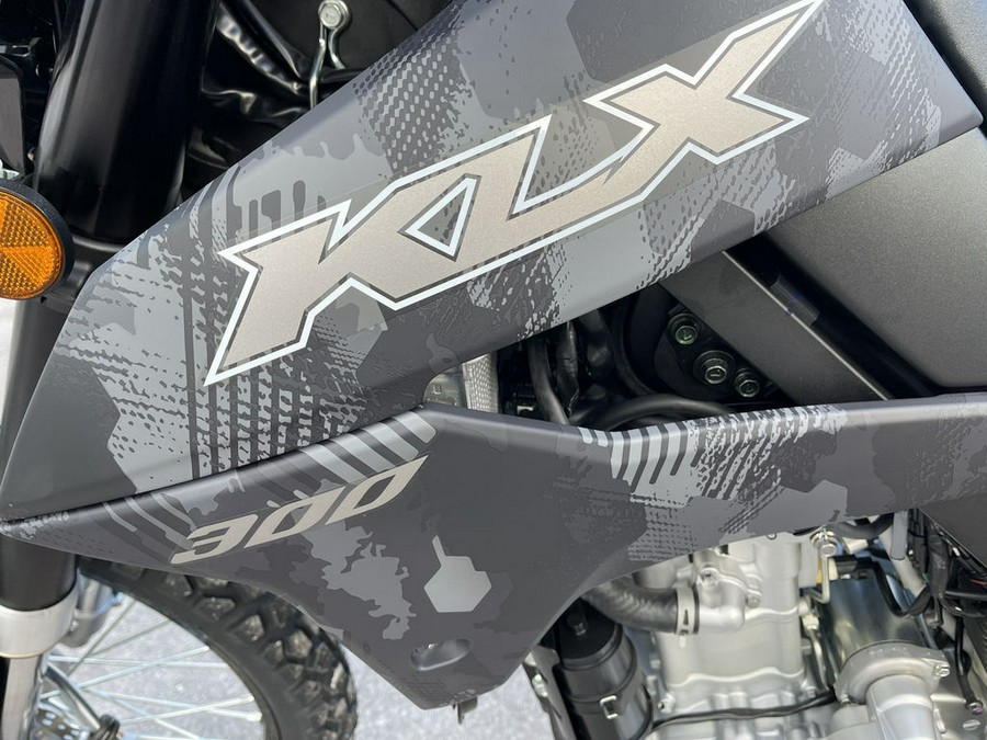 2023 Kawasaki KLX®300 Fragment Camo Gray