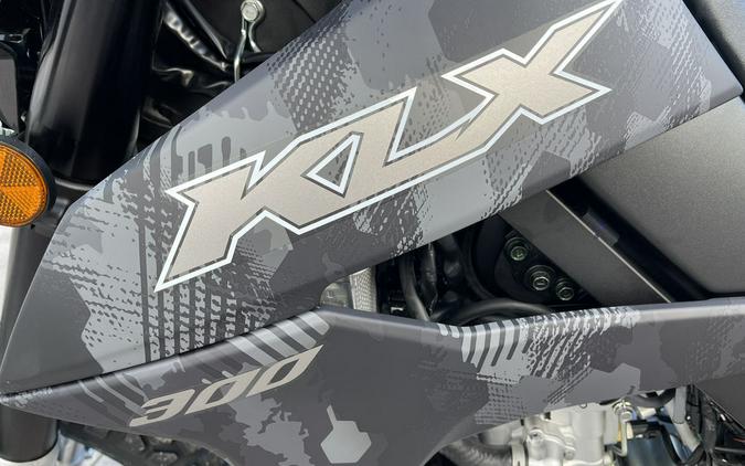 2023 Kawasaki KLX®300 Fragment Camo Gray