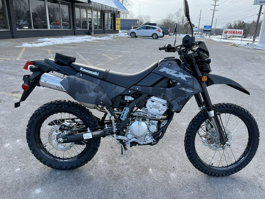 2023 Kawasaki KLX®300 Fragment Camo Gray