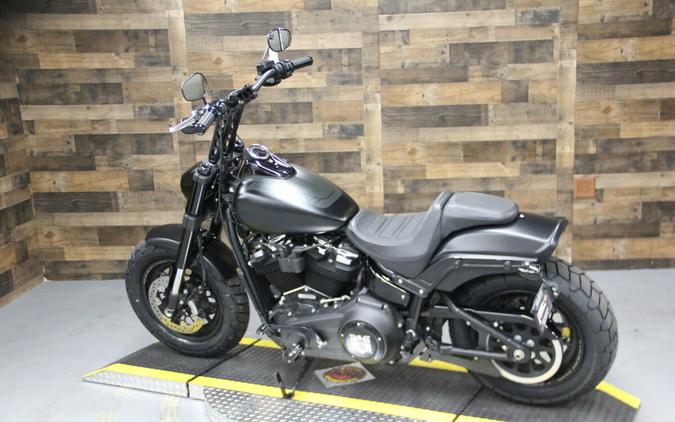 2018 Harley-Davidson Fat Bob 114 Black Denim