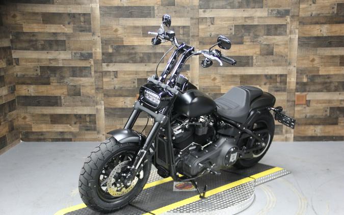 2018 Harley-Davidson Fat Bob 114 Black Denim