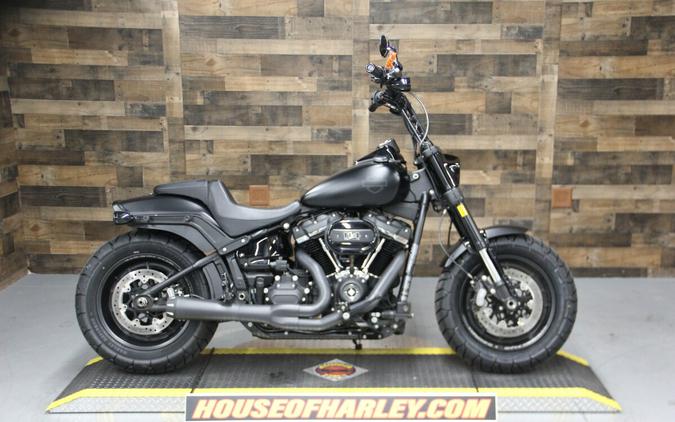 2018 Harley-Davidson Fat Bob 114 Black Denim