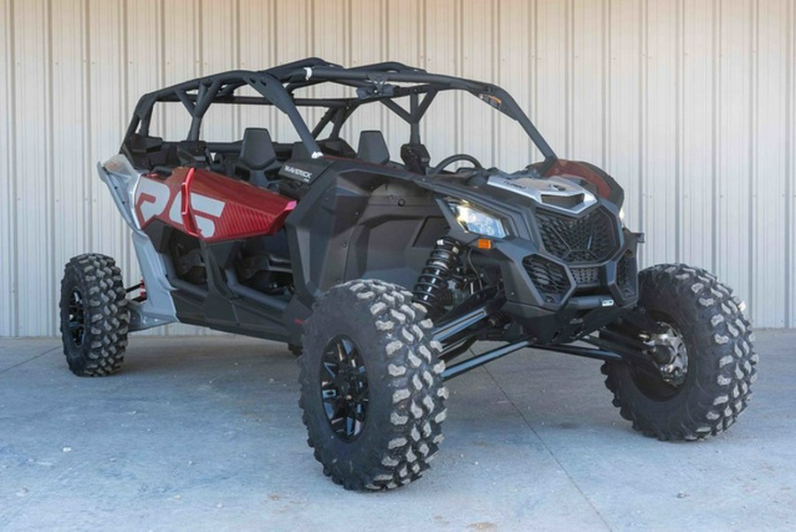 2024 Can-Am Maverick X3 MAX RS Turbo Fiery Red & Hyper Silver