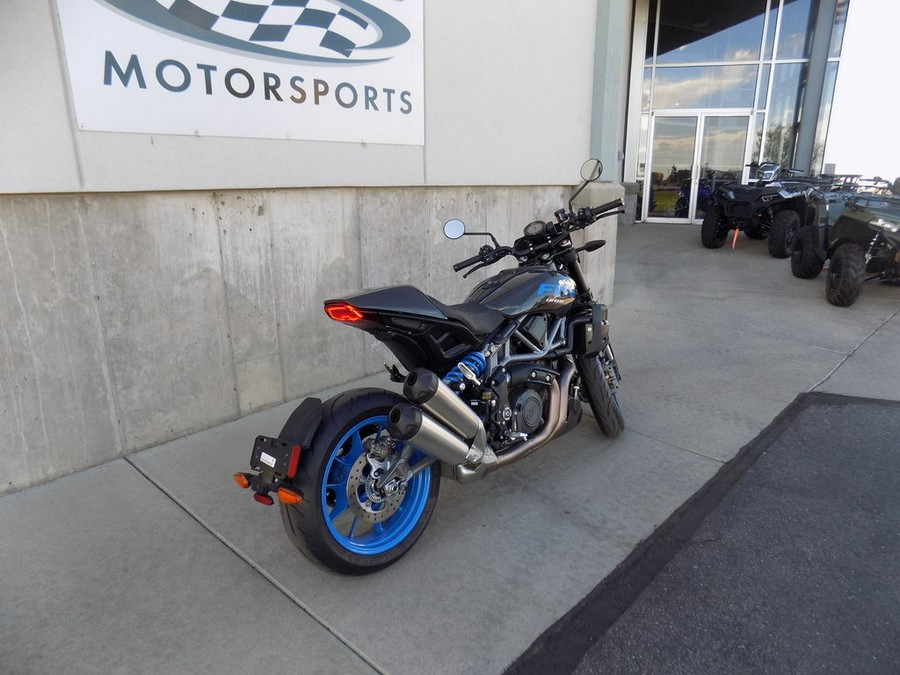 2024 Indian Motorcycle® FTR Sport Granite Gray/Blue