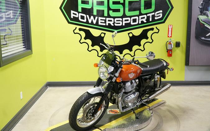 2023 Royal Enfield INT650 Orange Crush