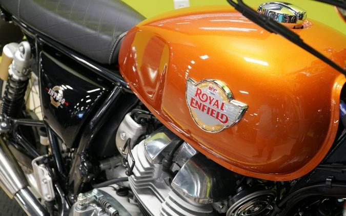 2023 Royal Enfield INT650 Orange Crush