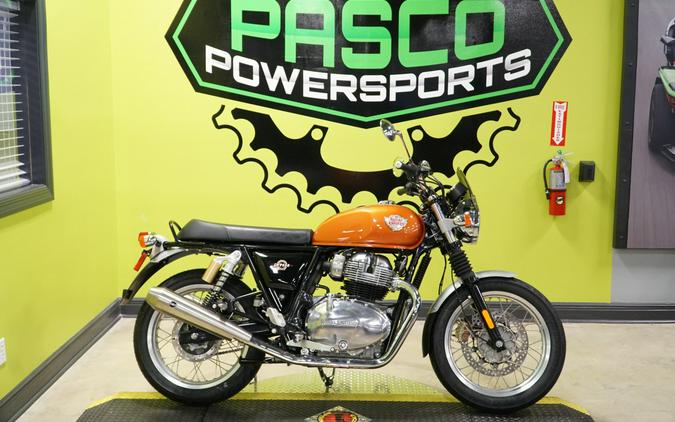 2023 Royal Enfield INT650 Orange Crush