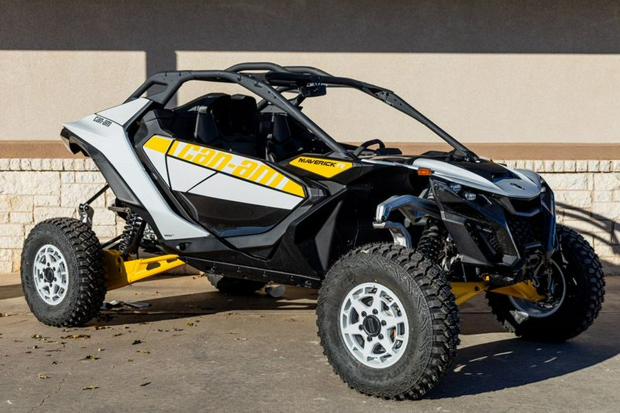 New 2024 CAN-AM SSV MAVERICK R CATALYST GRAY & NEO YELLOW