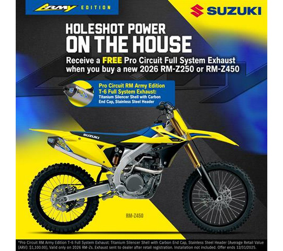 2026 Suzuki RM-Z450