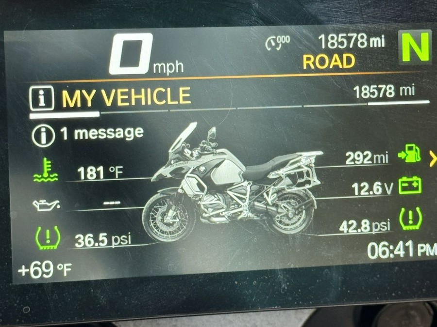 2024 BMW R 1250 GS Adventure Ice Gray