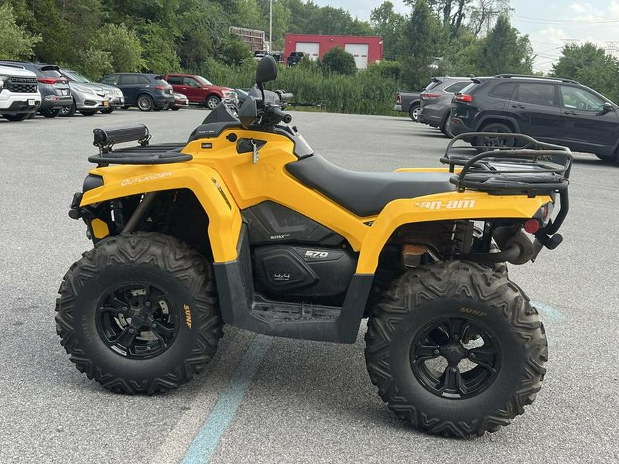 2017 Can-Am® Outlander™ XT™ 570 Yellow