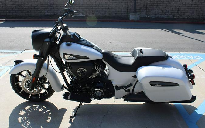 2026 Indian Motorcycle® Springfield ® Dark Horse® Ghost White Metallic Smoke