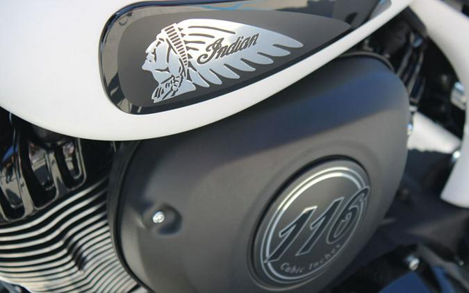 2026 Indian Motorcycle® Springfield ® Dark Horse® Ghost White Metallic Smoke