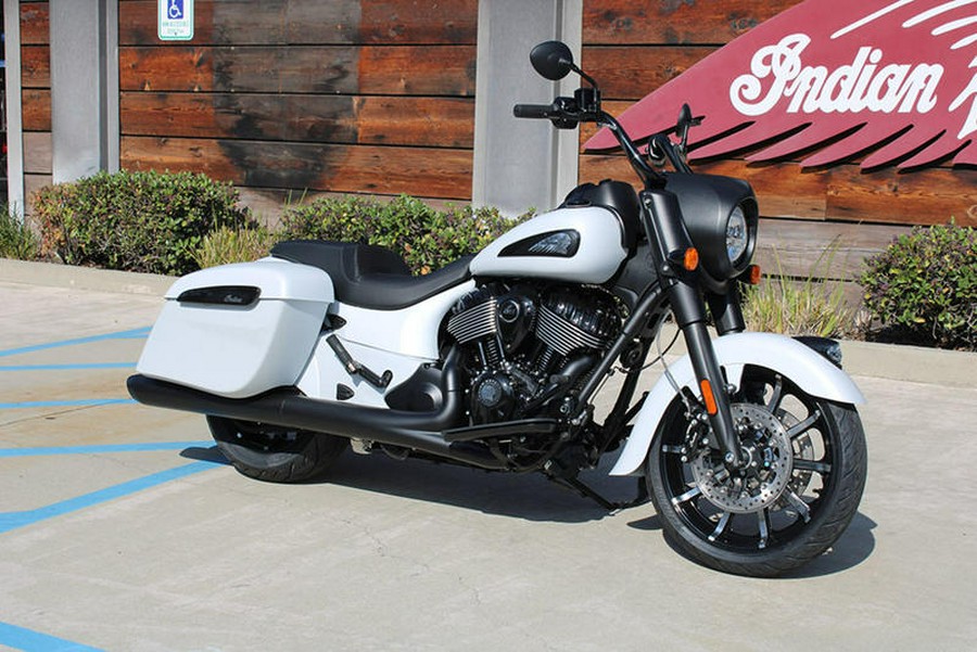 2026 Indian Motorcycle® Springfield ® Dark Horse® Ghost White Metallic Smoke