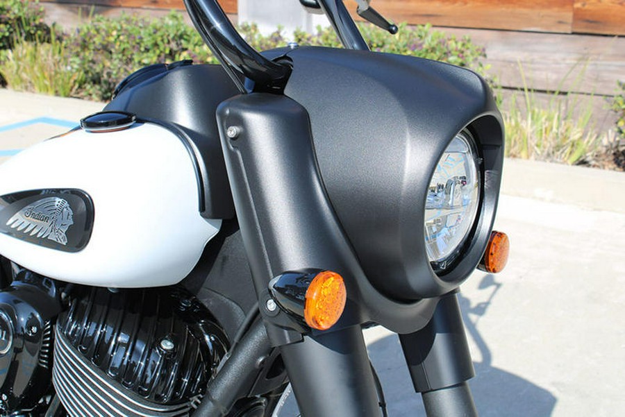 2026 Indian Motorcycle® Springfield ® Dark Horse® Ghost White Metallic Smoke