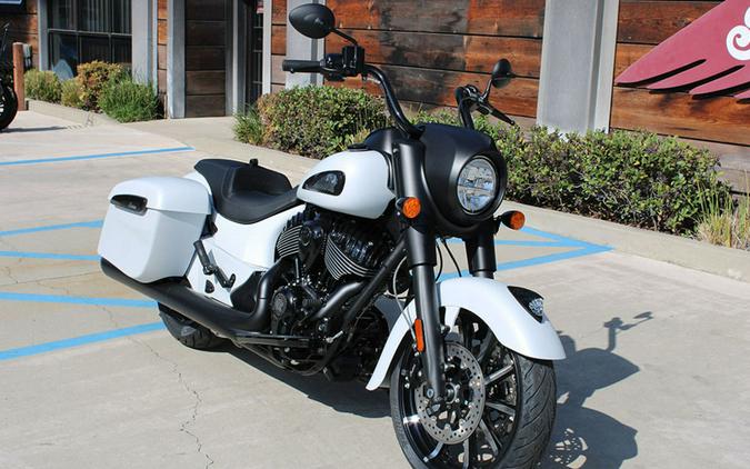 2026 Indian Motorcycle® Springfield ® Dark Horse® Ghost White Metallic Smoke