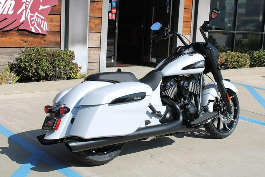 2026 Indian Motorcycle® Springfield ® Dark Horse® Ghost White Metallic Smoke