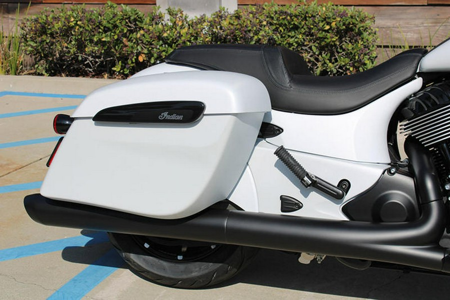 2026 Indian Motorcycle® Springfield ® Dark Horse® Ghost White Metallic Smoke