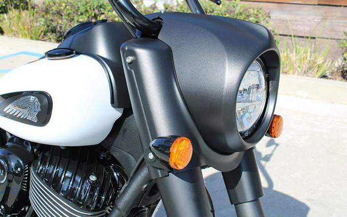 2026 Indian Motorcycle® Springfield ® Dark Horse® Ghost White Metallic Smoke