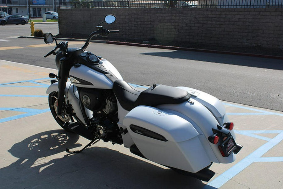 2026 Indian Motorcycle® Springfield ® Dark Horse® Ghost White Metallic Smoke