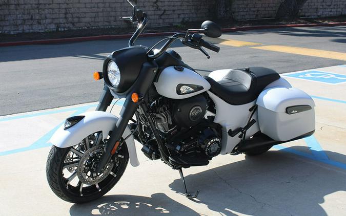 2026 Indian Motorcycle® Springfield ® Dark Horse® Ghost White Metallic Smoke