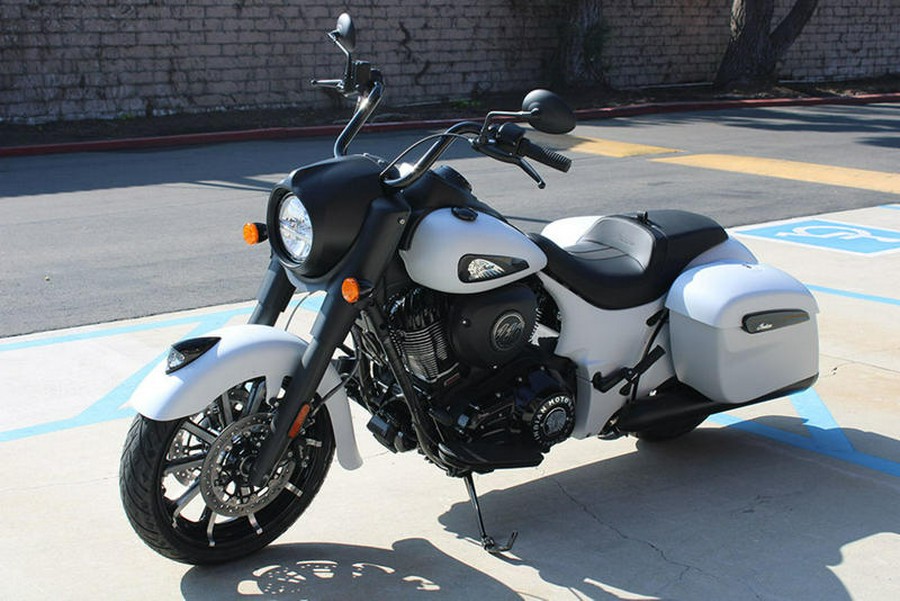 2026 Indian Motorcycle® Springfield ® Dark Horse® Ghost White Metallic Smoke
