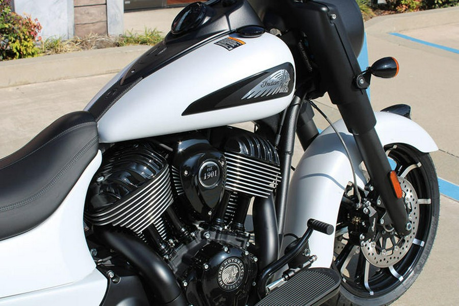 2026 Indian Motorcycle® Springfield ® Dark Horse® Ghost White Metallic Smoke