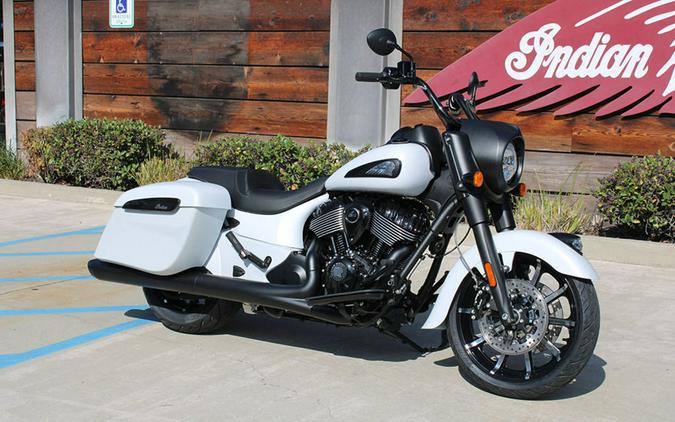 2026 Indian Motorcycle® Springfield ® Dark Horse® Ghost White Metallic Smoke