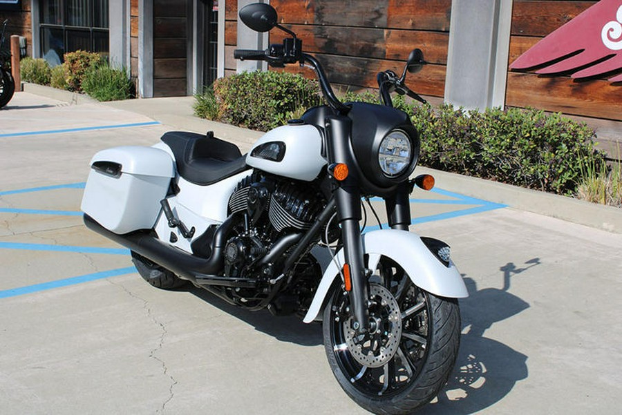 2026 Indian Motorcycle® Springfield ® Dark Horse® Ghost White Metallic Smoke