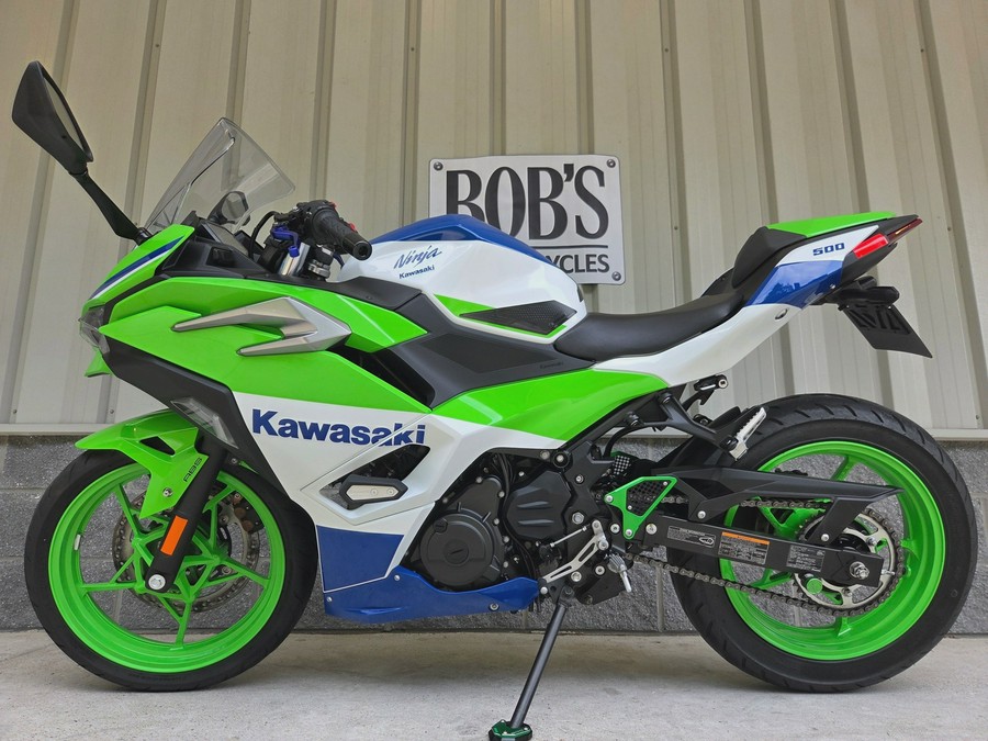 2024 KAWASAKI NINJA 500 40TH ANNIVERSARY