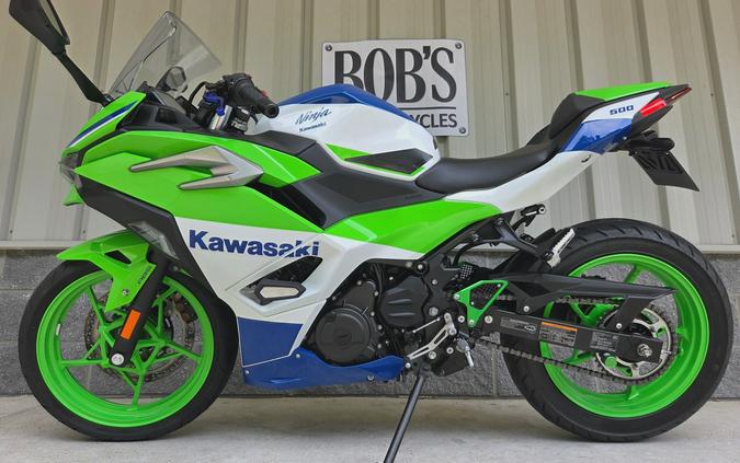 2024 KAWASAKI NINJA 500 40TH ANNIVERSARY