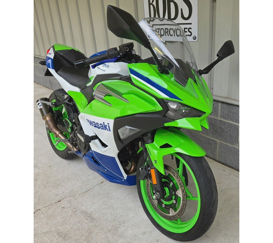 2024 KAWASAKI NINJA 500 40TH ANNIVERSARY