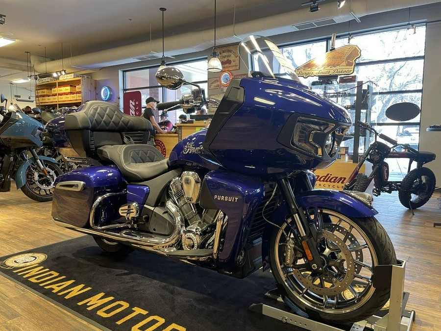 2023 Indian Motorcycle® Pursuit Limited with Premium Package Spirit Blue Metallic