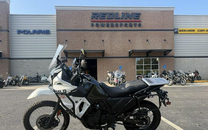 2025 Kawasaki KLR650 S Metallic Matte Old School Green